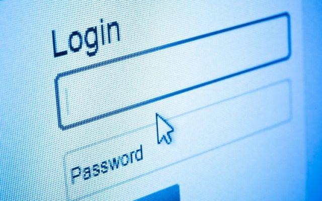 Login and password prompt